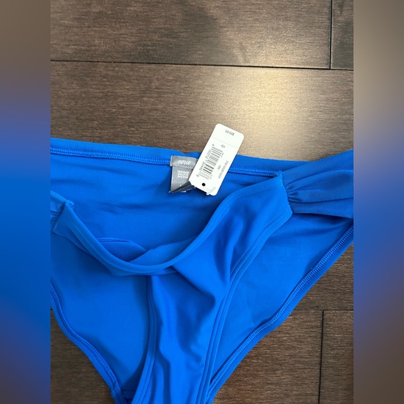 Aerie Blue Bow Detailing Swim Bottoms - Picture 2 of 3